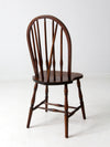 vintage Windsor brace back chair