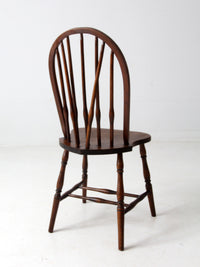 vintage Windsor brace back chair