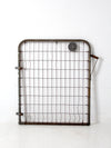 vintage Sears metal garden gate