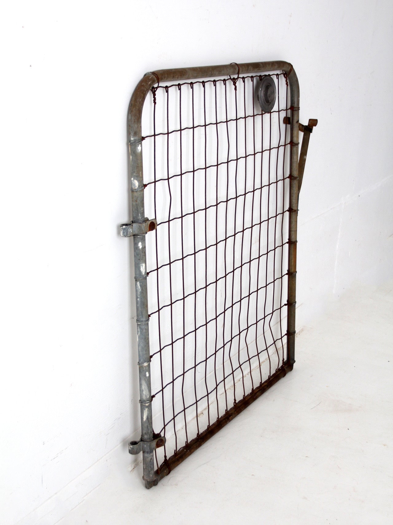 vintage Sears metal garden gate