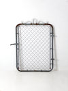vintage Sears metal garden gate