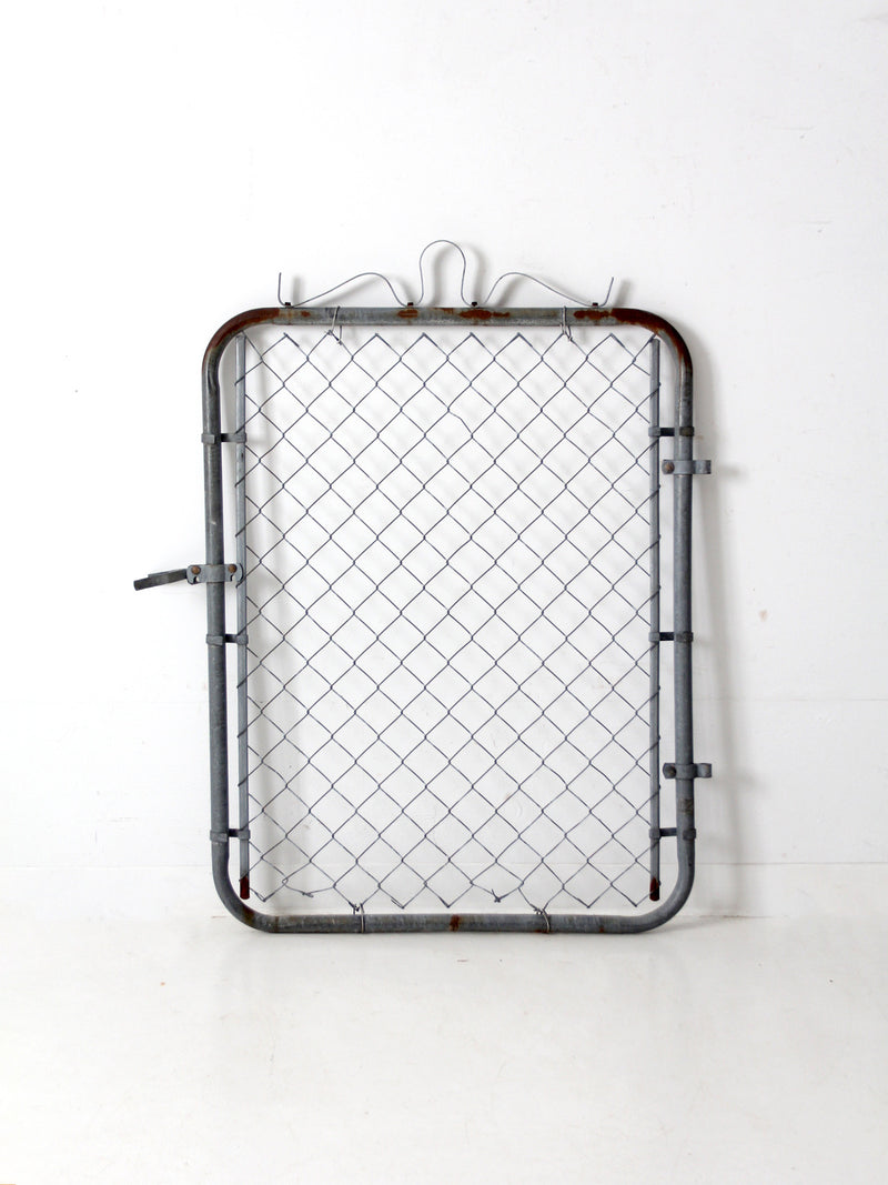 vintage Sears metal garden gate