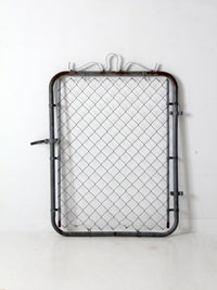 vintage Sears metal garden gate