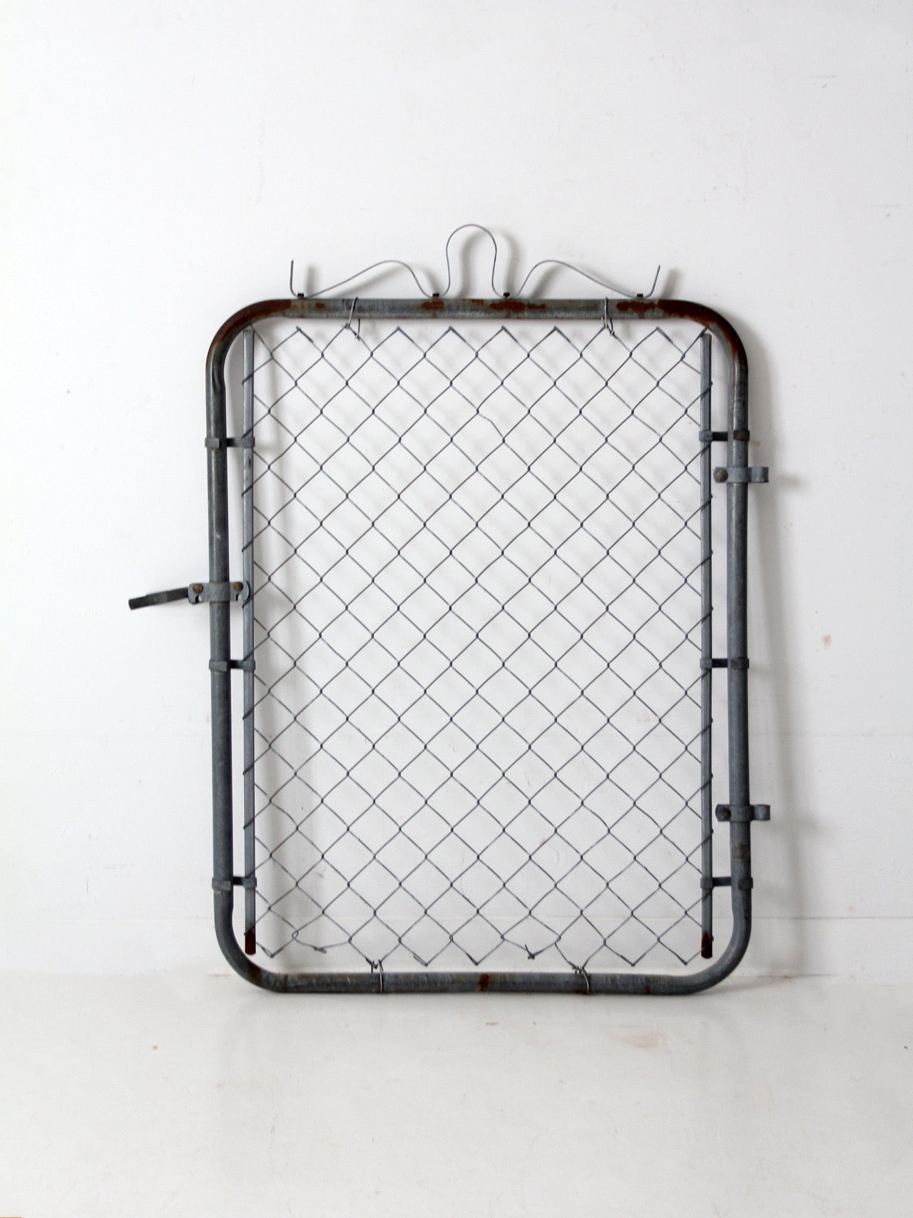 vintage Sears metal garden gate