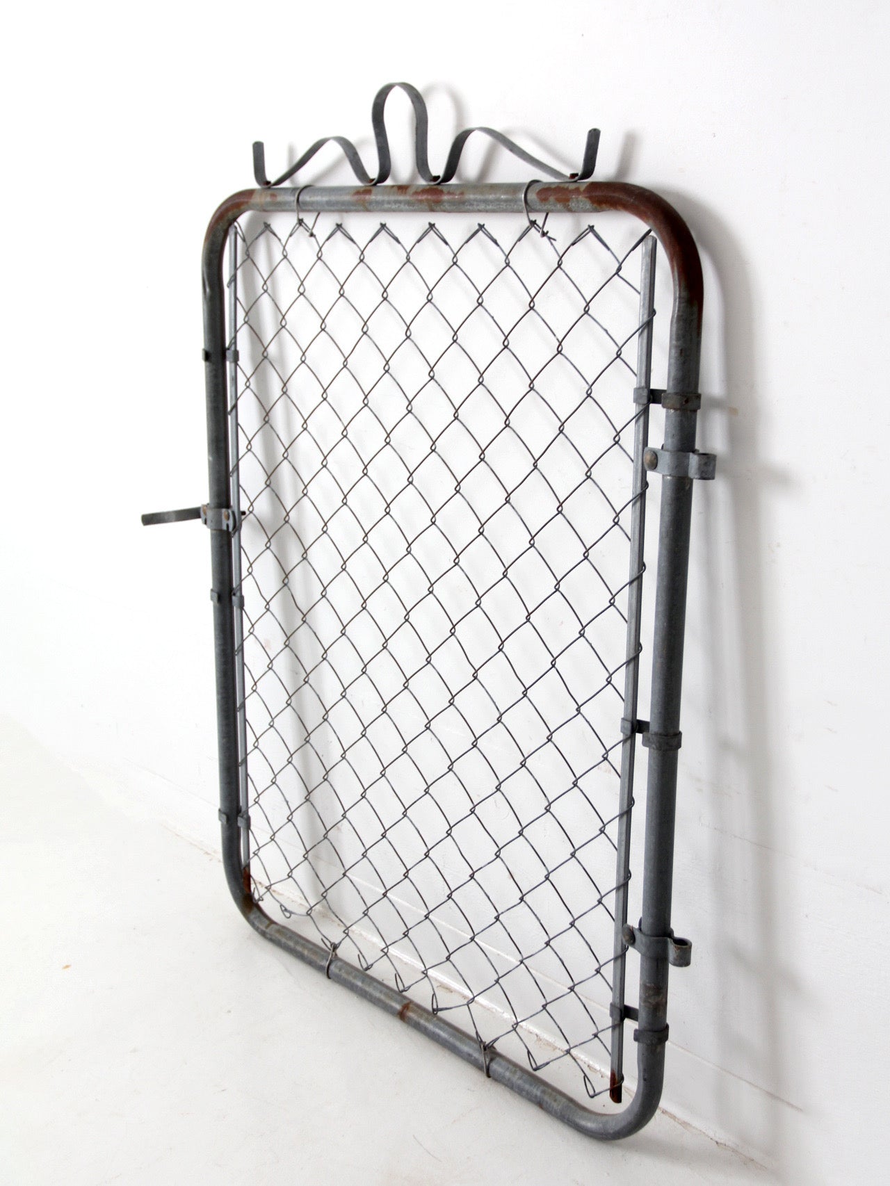 vintage Sears metal garden gate