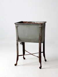 antique metal wash stand