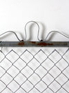 vintage Sears metal garden gate