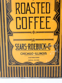 antique Sears Roebuck Co coffee bin