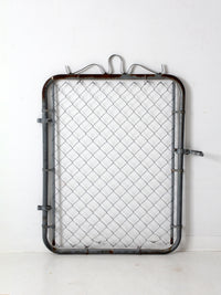 vintage Sears metal garden gate
