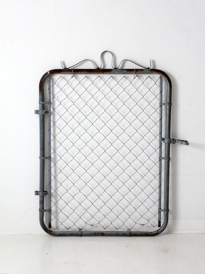vintage Sears metal garden gate