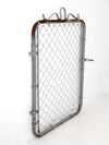 vintage Sears metal garden gate