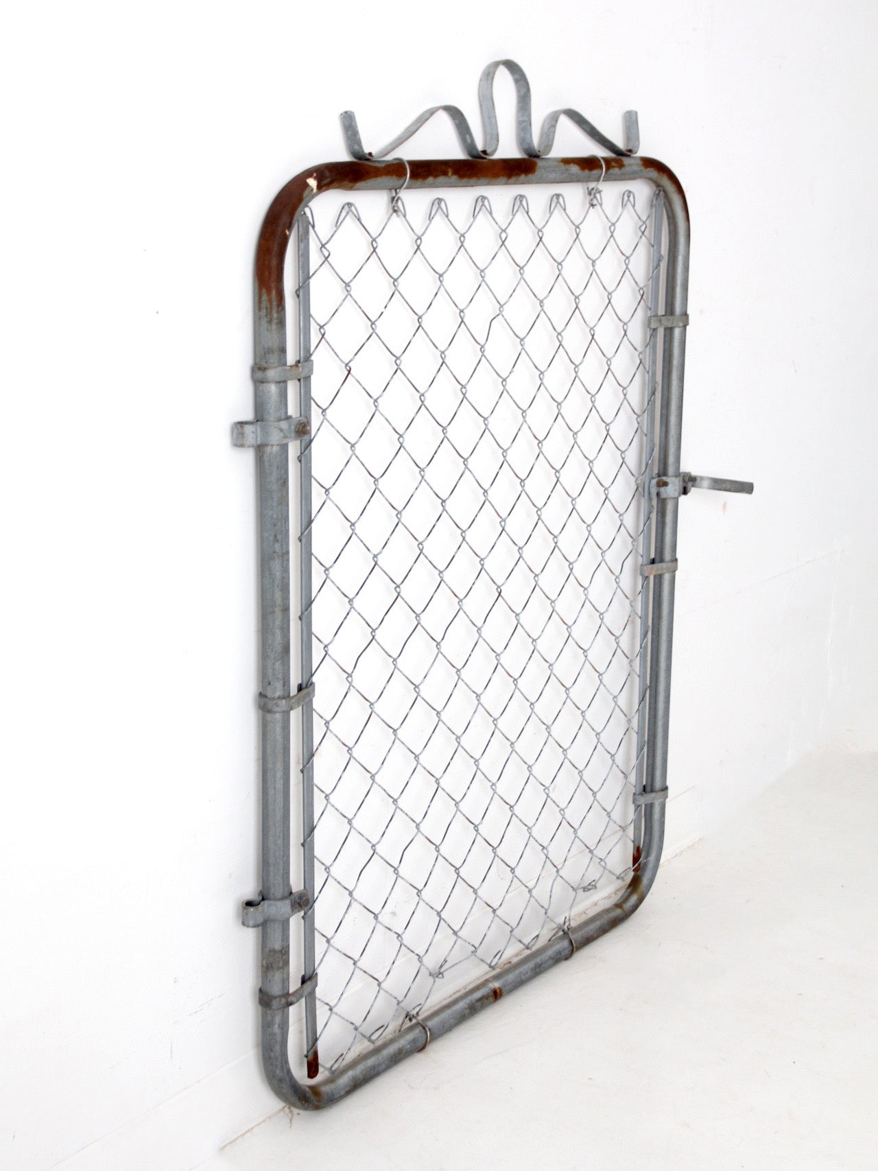 vintage Sears metal garden gate