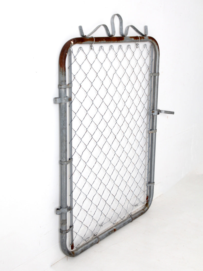 vintage Sears metal garden gate