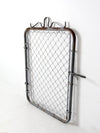 vintage Sears metal garden gate