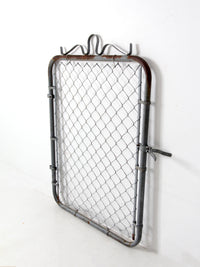 vintage Sears metal garden gate