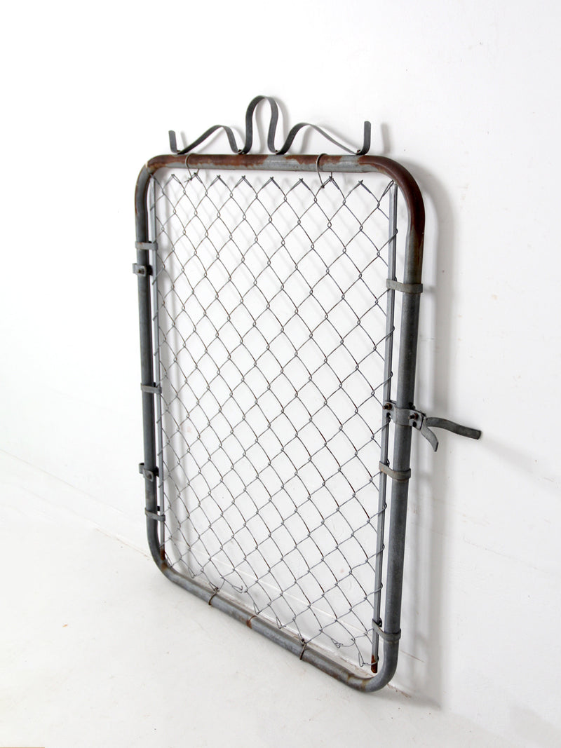 vintage Sears metal garden gate
