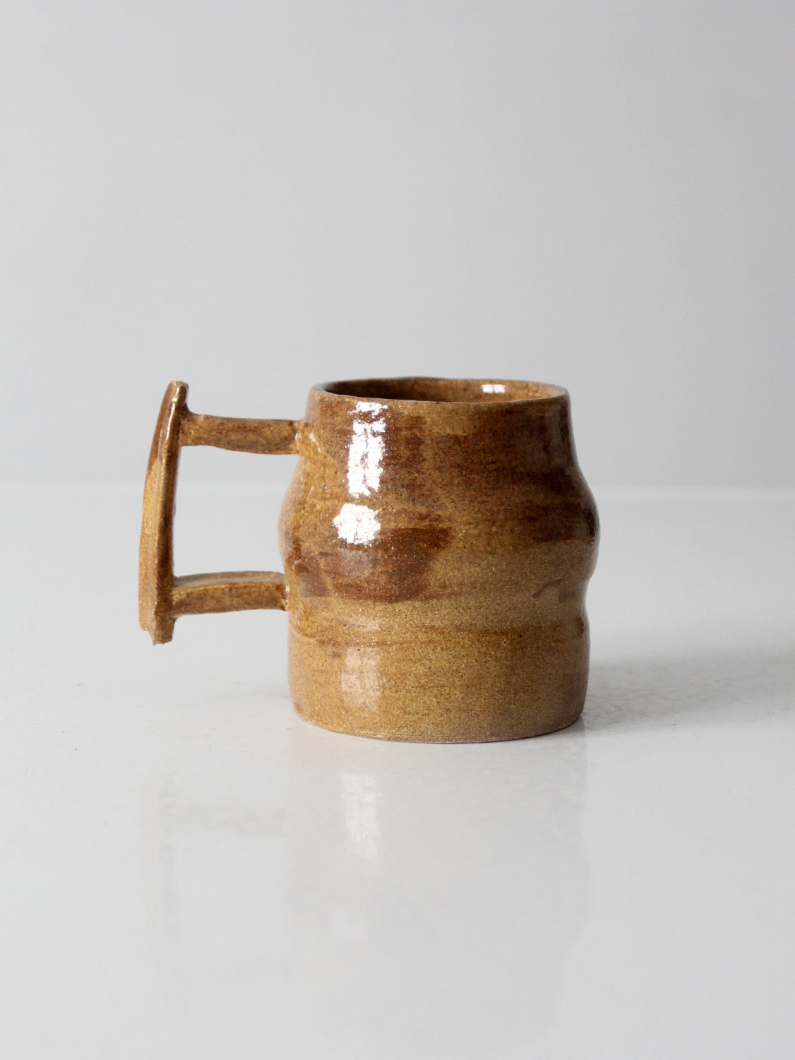 vintage handmade studio pottery mug