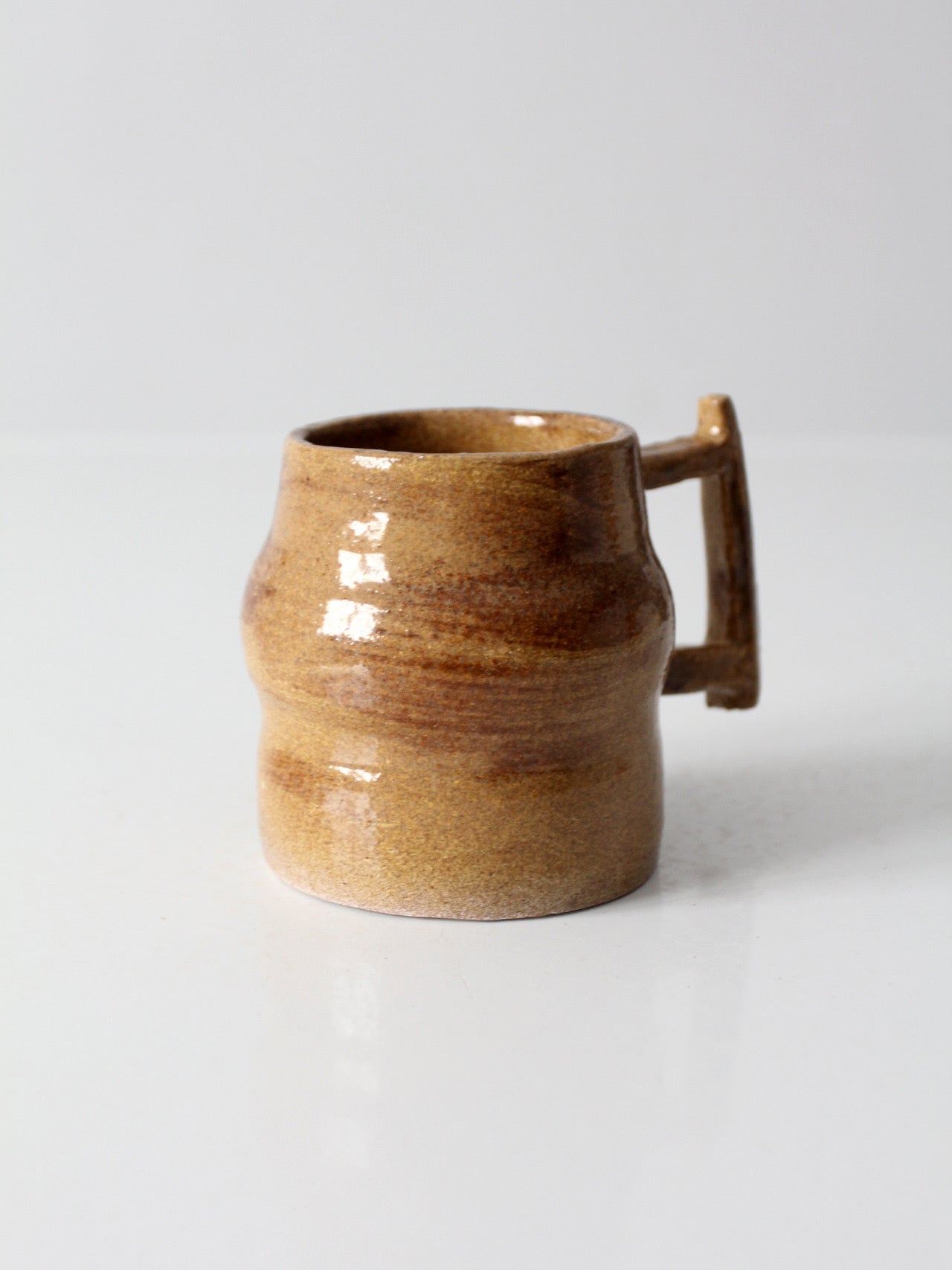 vintage handmade studio pottery mug
