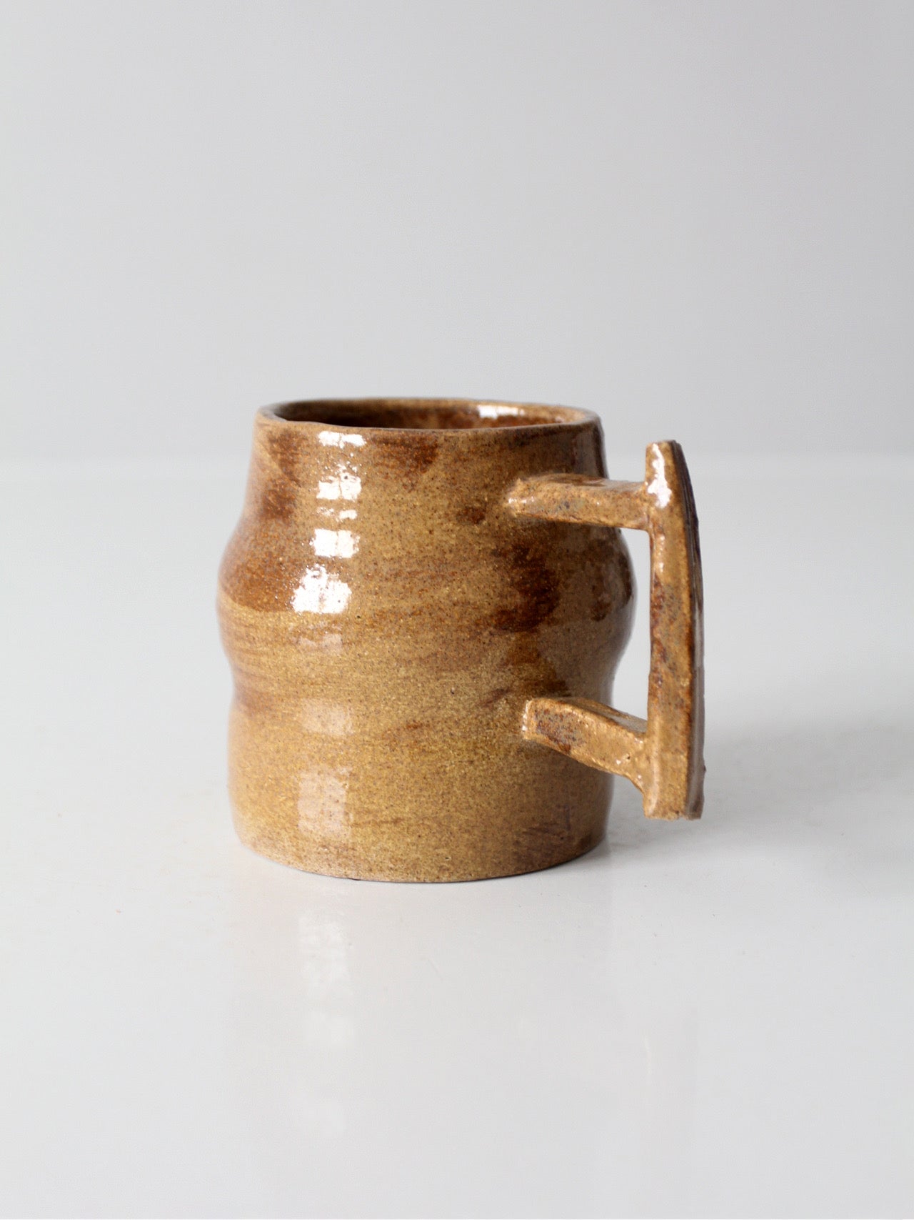 vintage handmade studio pottery mug