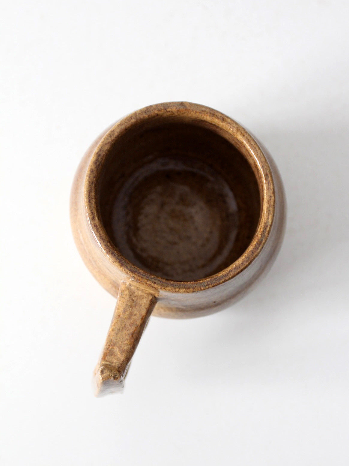 vintage handmade studio pottery mug