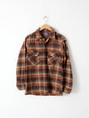 vintage 60s Pendleton wool plaid button down shirt
