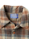 vintage 60s Pendleton wool plaid button down shirt