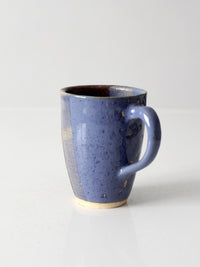 vintage handmade studio pottery mug