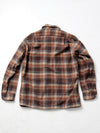 vintage 60s Pendleton wool plaid button down shirt