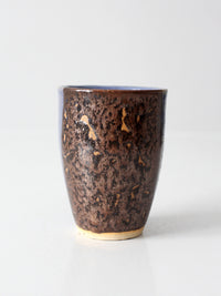 vintage handmade studio pottery mug