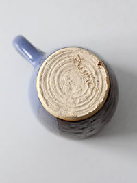 vintage handmade studio pottery mug