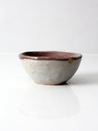 vintage handmade studio pottery bowl