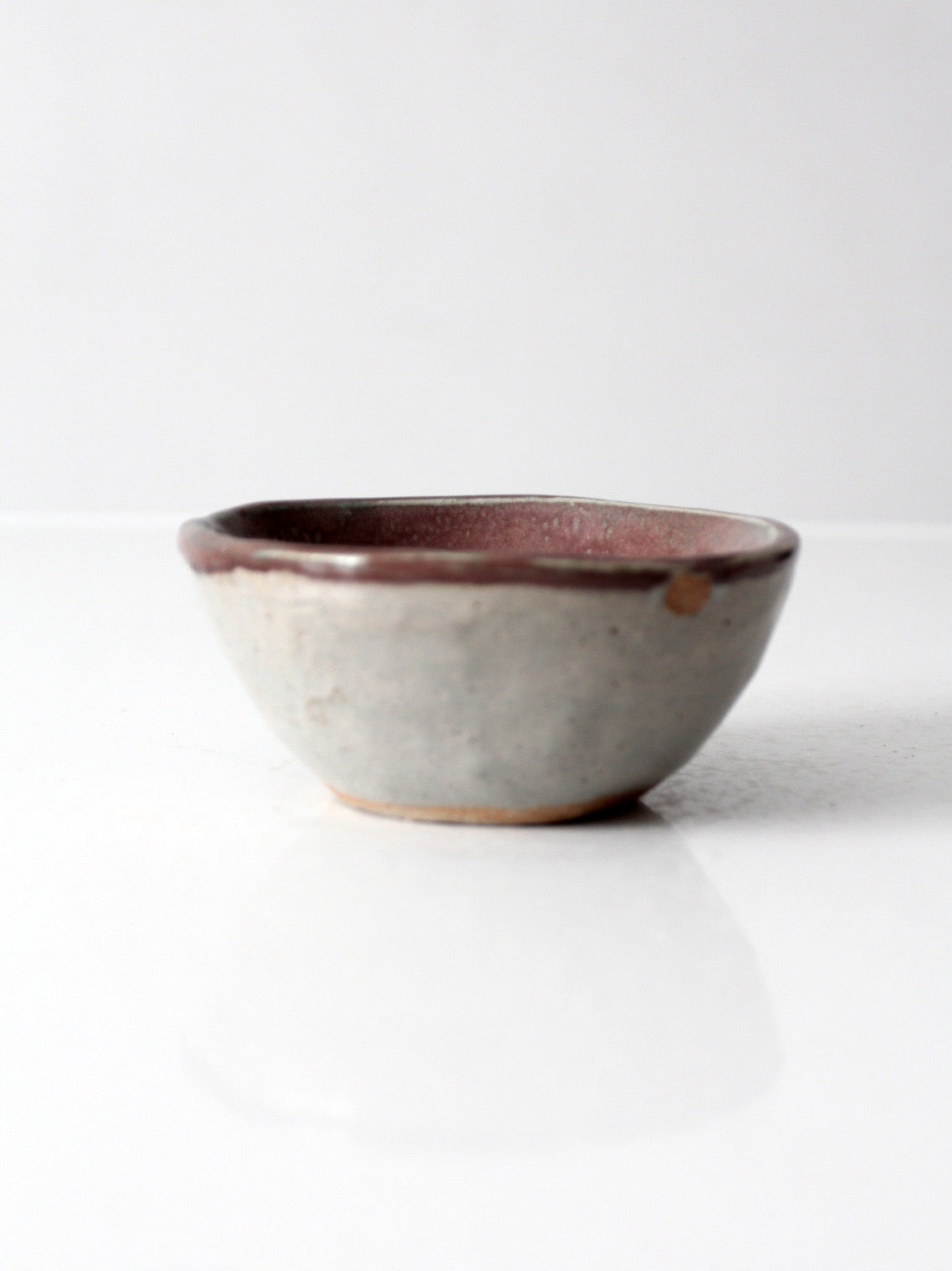 vintage handmade studio pottery bowl