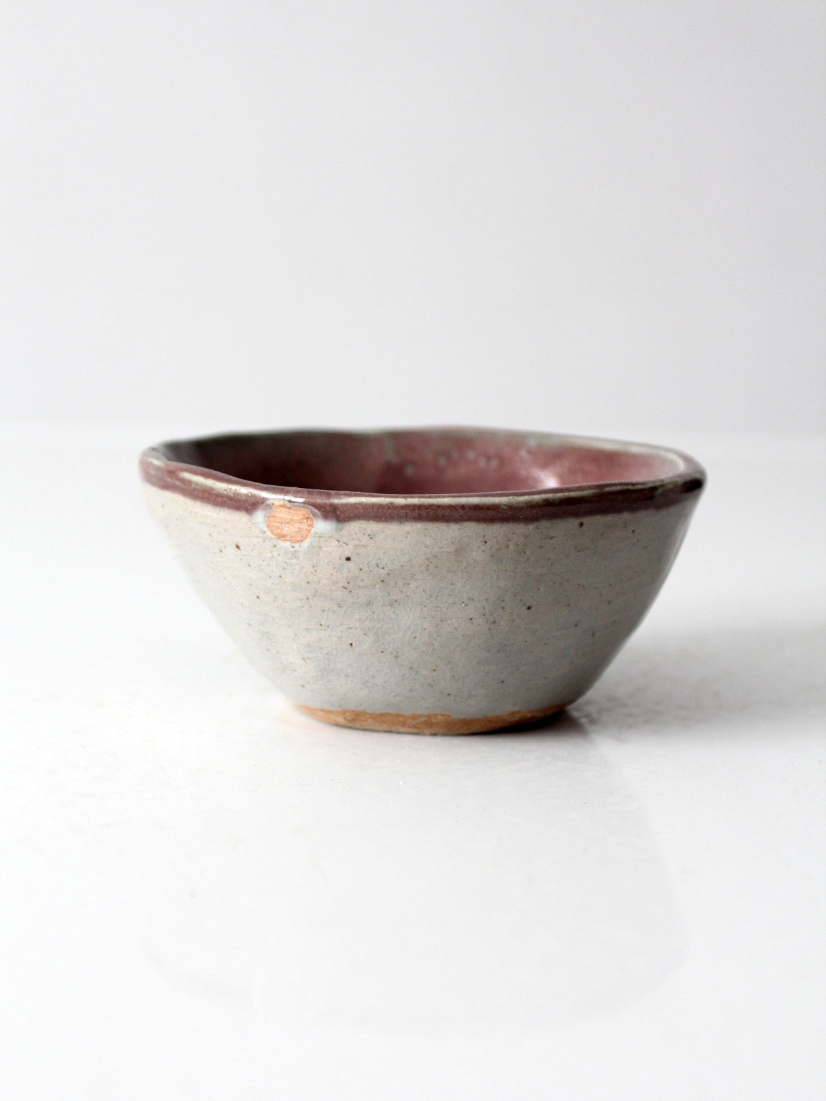 vintage handmade studio pottery bowl