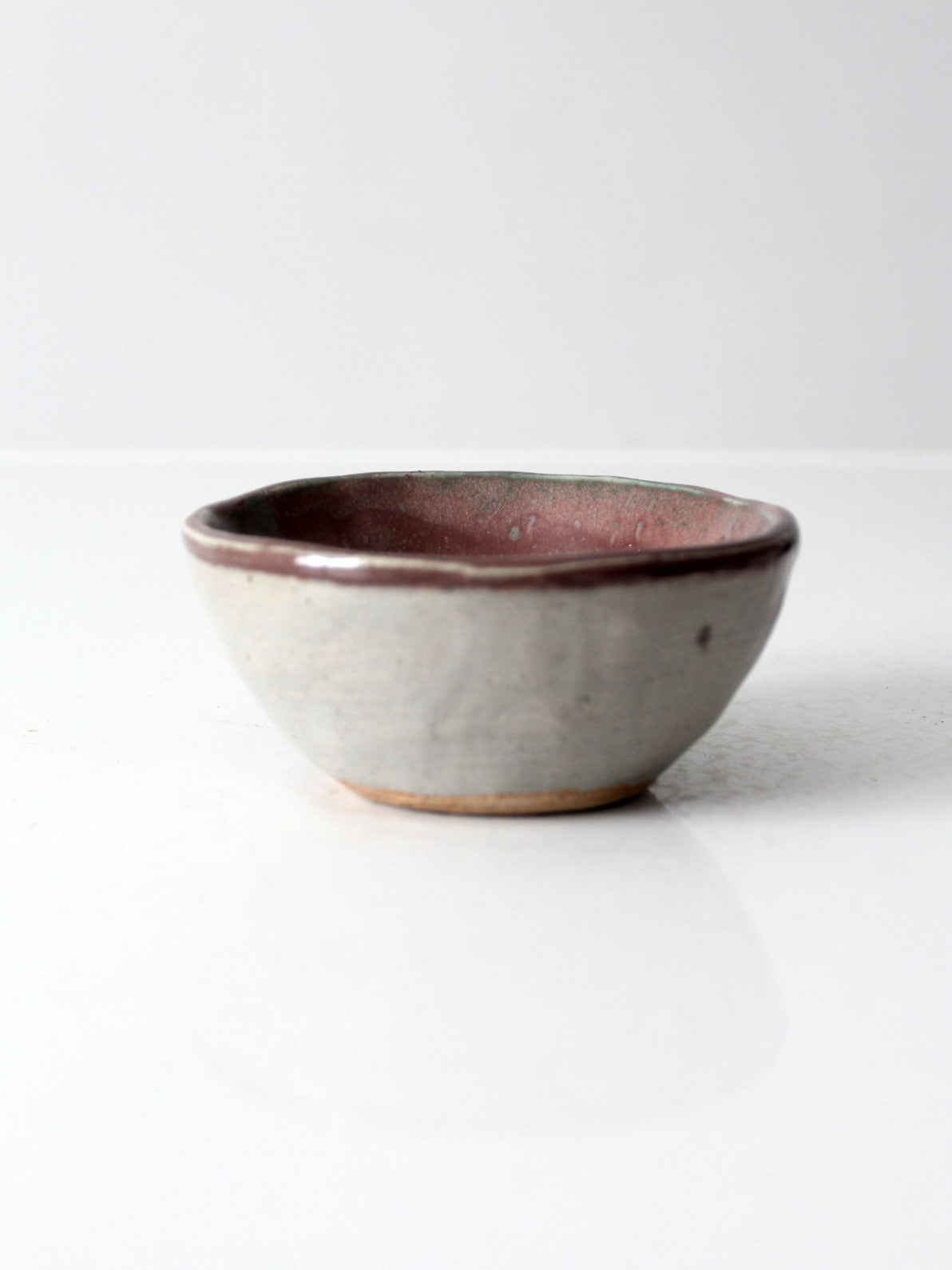 vintage handmade studio pottery bowl