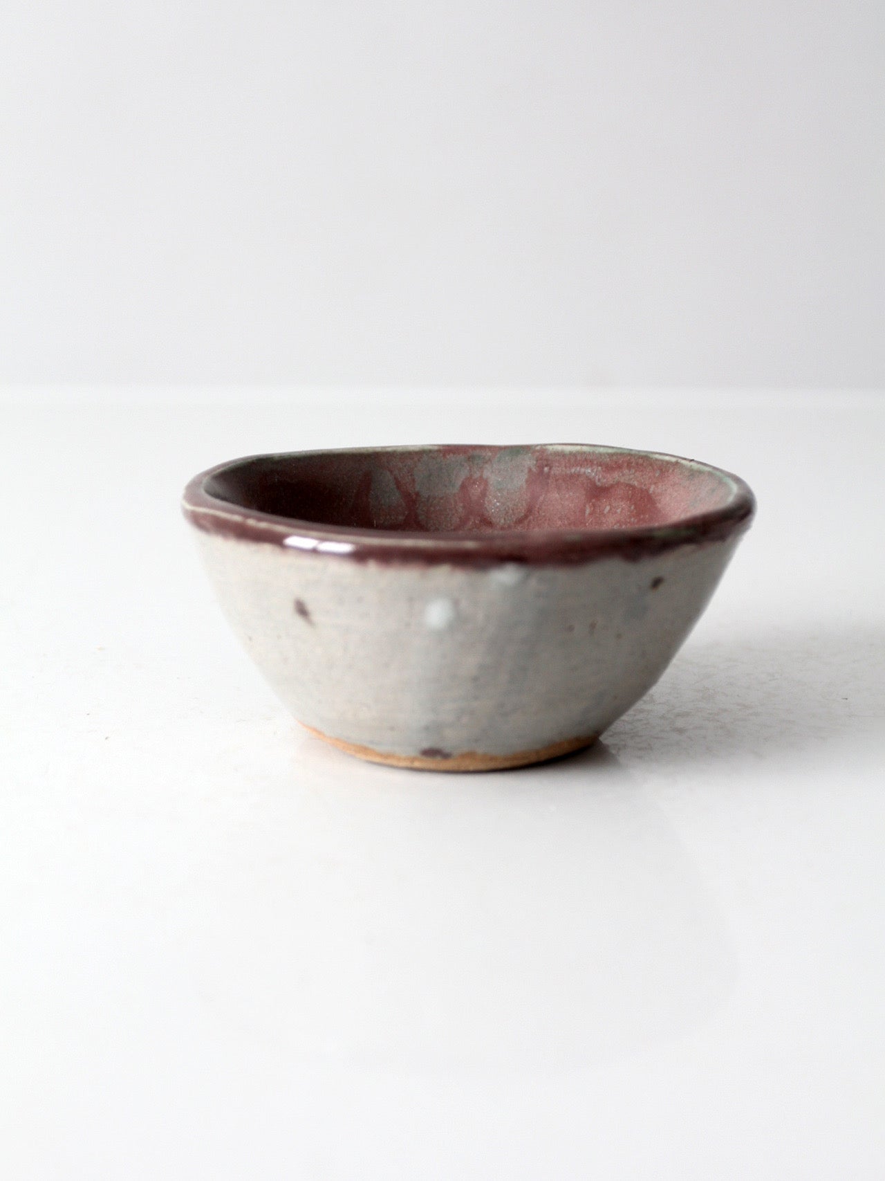 vintage handmade studio pottery bowl