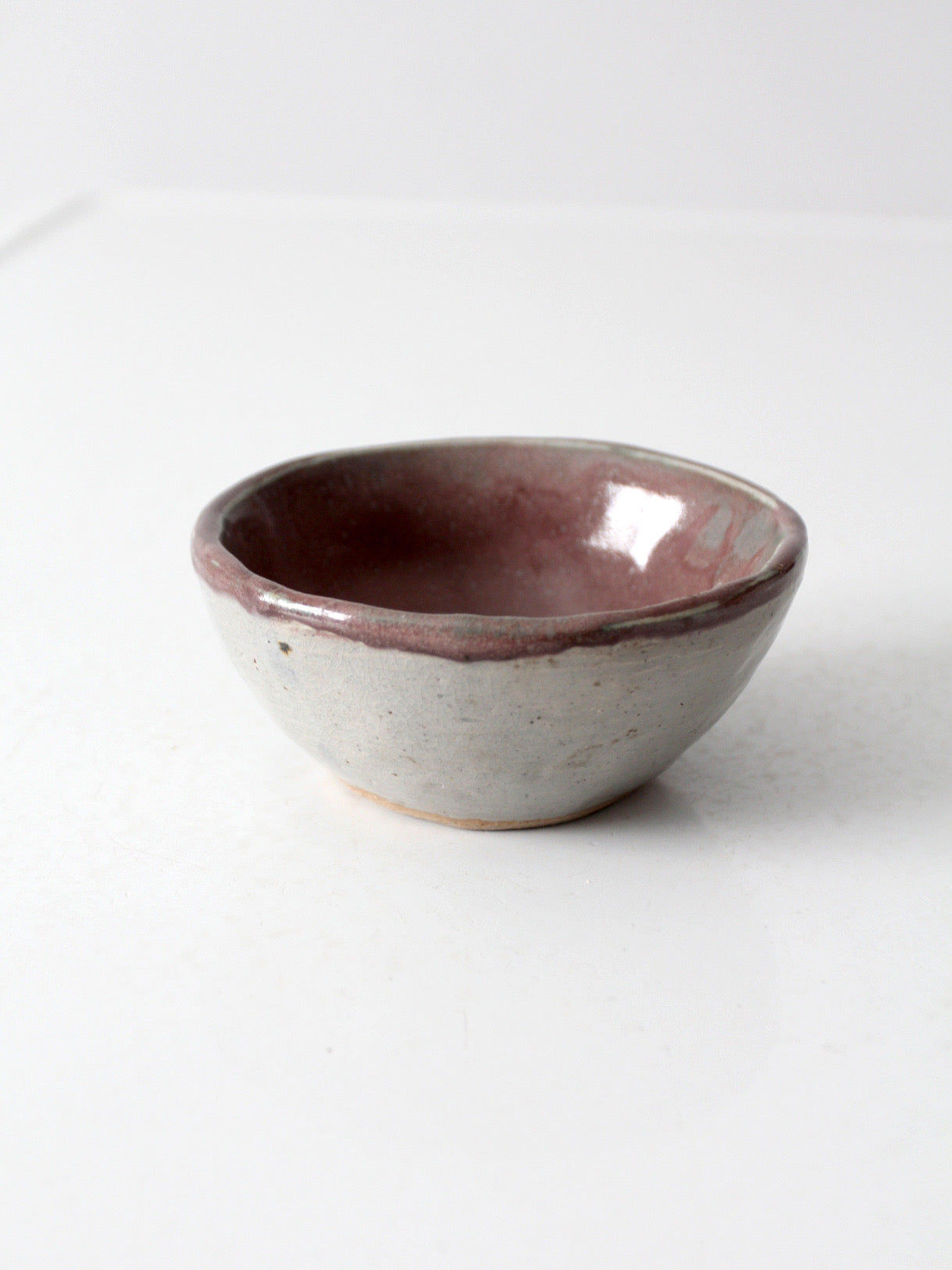 vintage handmade studio pottery bowl
