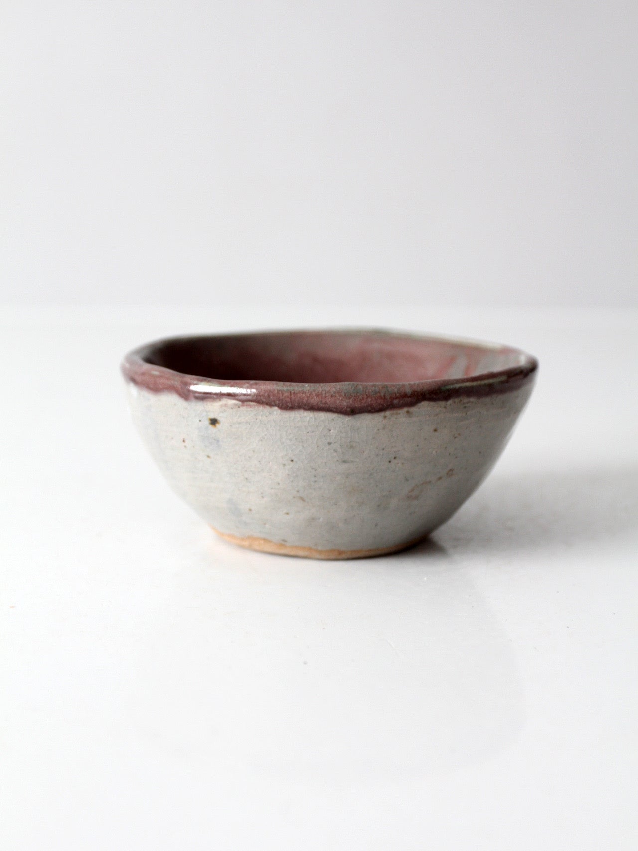 vintage handmade studio pottery bowl