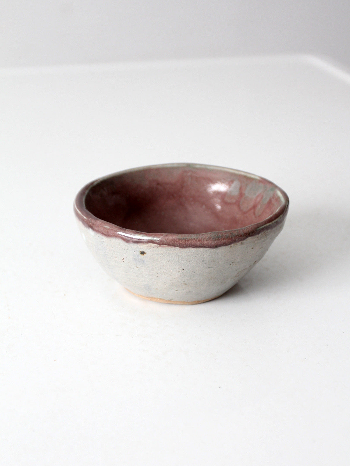 vintage handmade studio pottery bowl