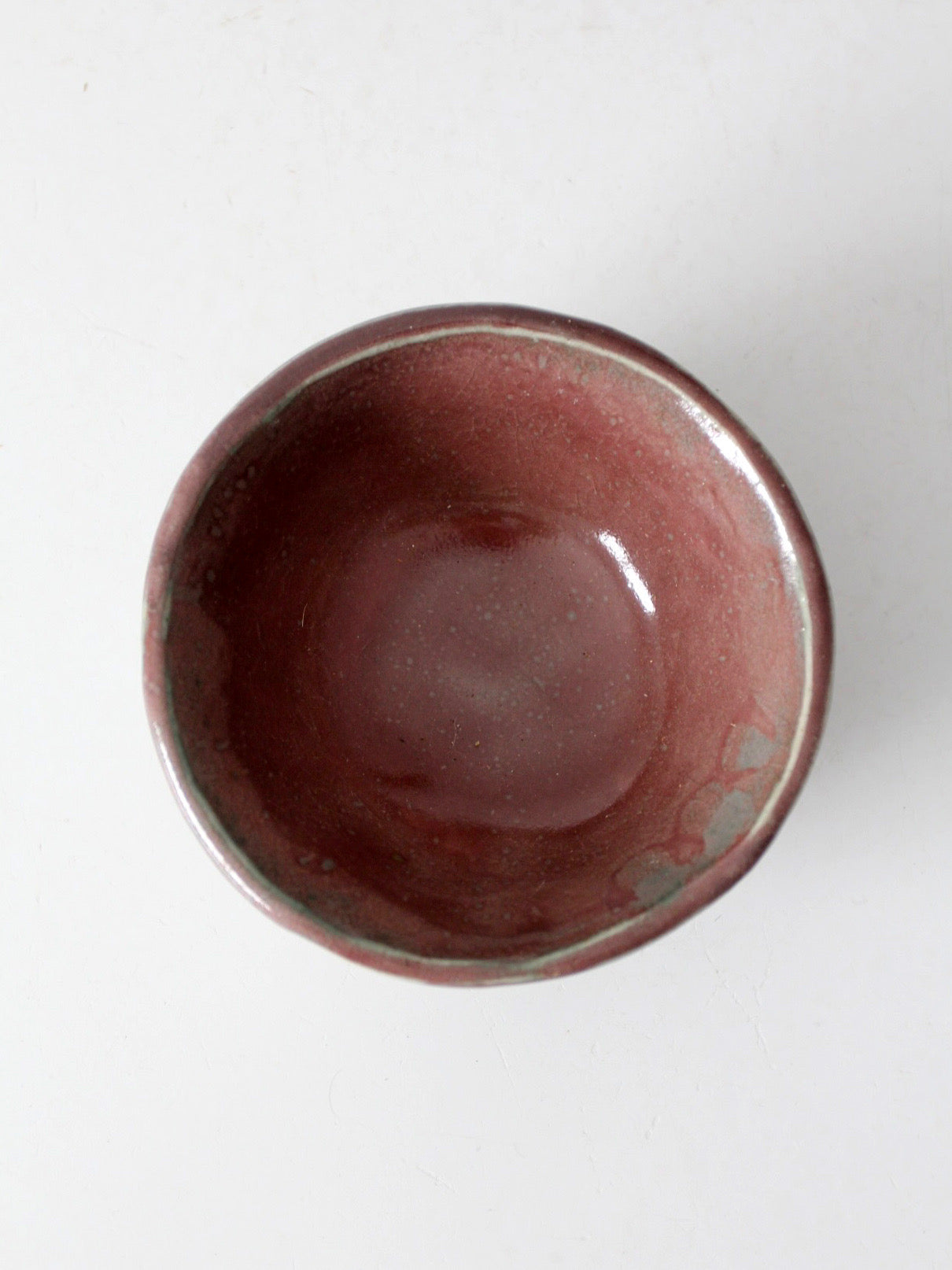 vintage handmade studio pottery bowl