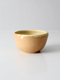 vintage handmade studio pottery bowl