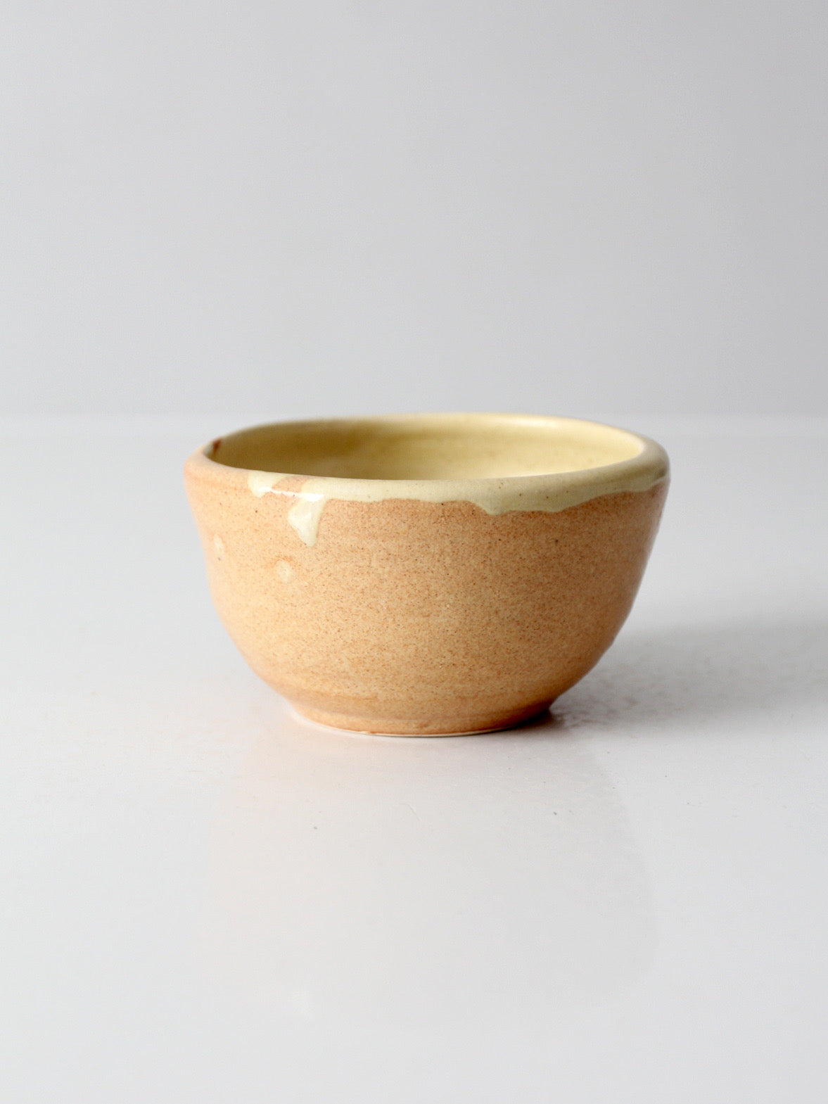 vintage handmade studio pottery bowl