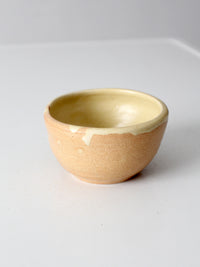 vintage handmade studio pottery bowl
