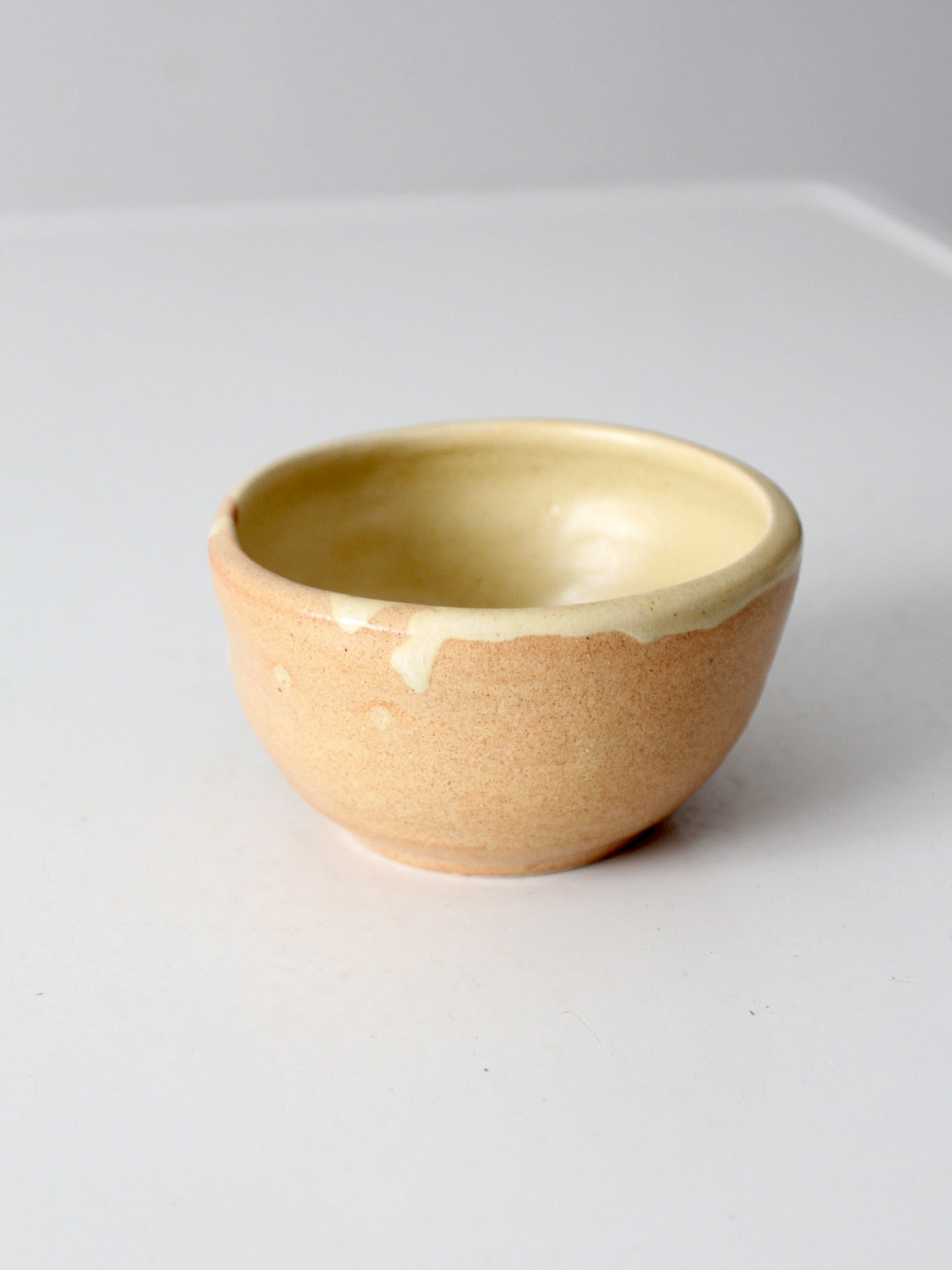 vintage handmade studio pottery bowl