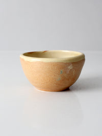 vintage handmade studio pottery bowl