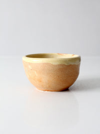vintage handmade studio pottery bowl