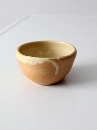 vintage handmade studio pottery bowl