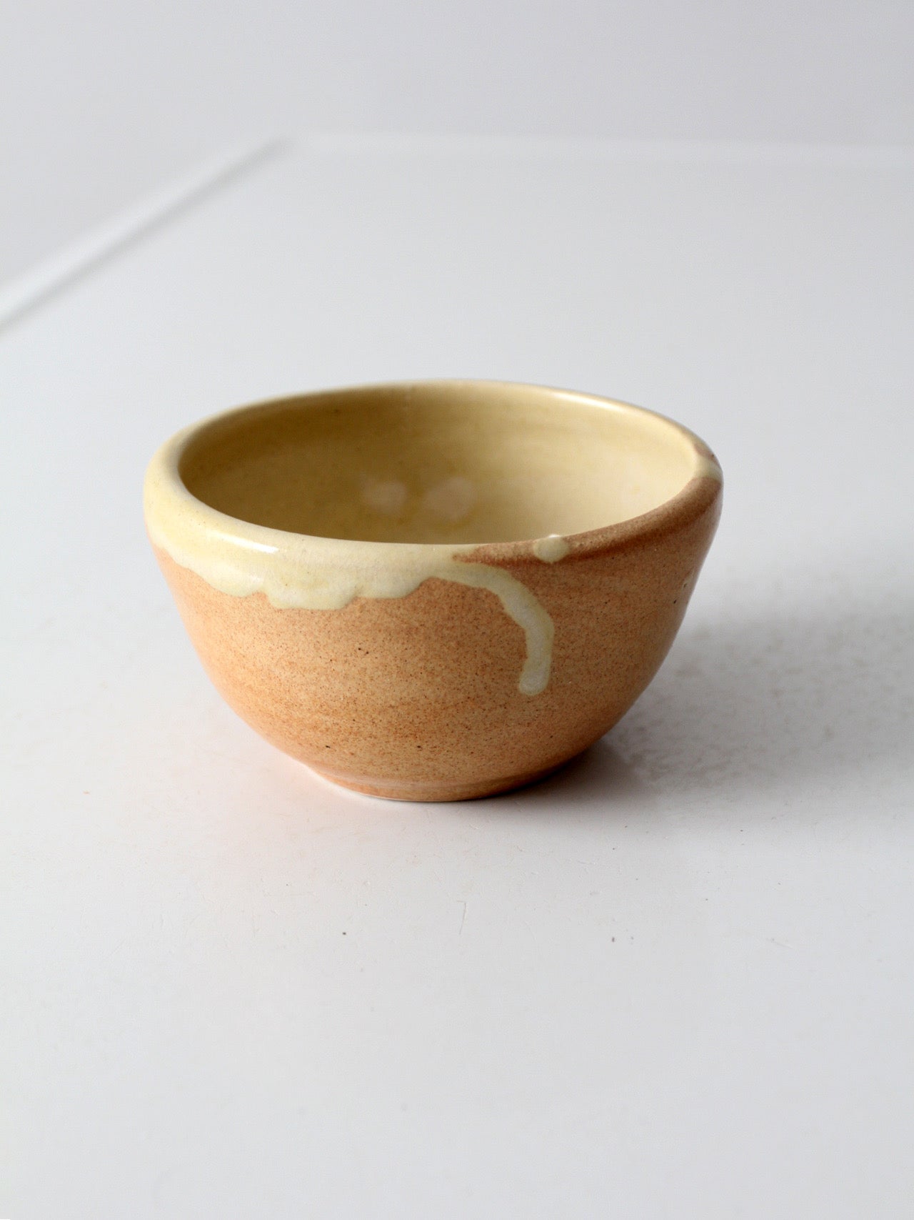 vintage handmade studio pottery bowl