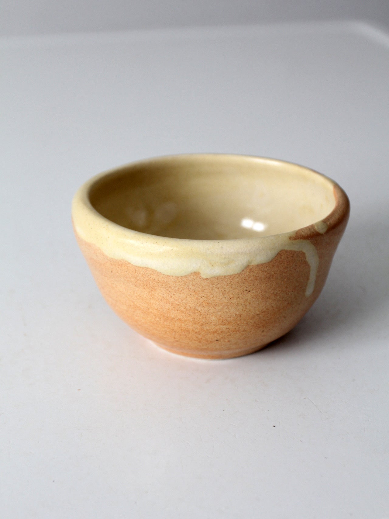 vintage handmade studio pottery bowl