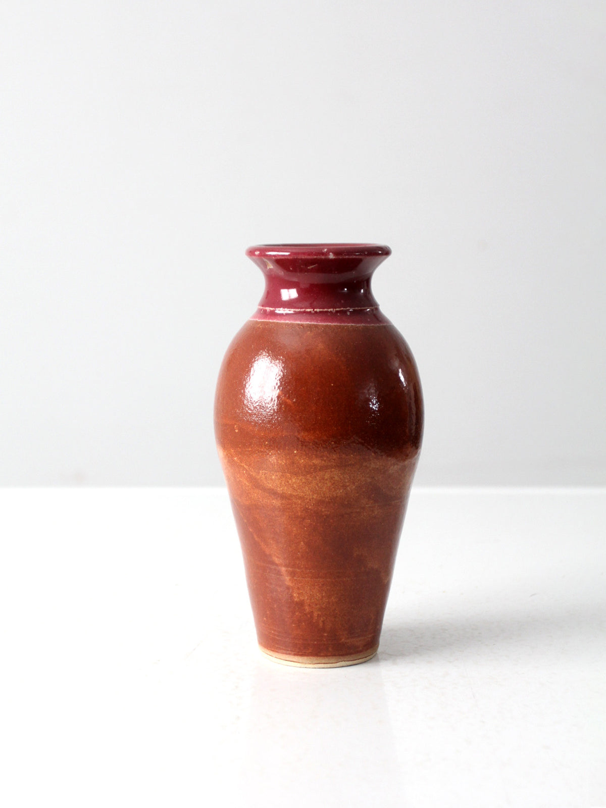 vintage studio pottery vase