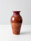 vintage studio pottery vase